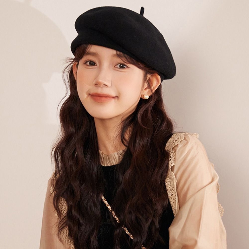 Fashion Warm Winter Wool Beret - đánh giá và giá Beret French Wool