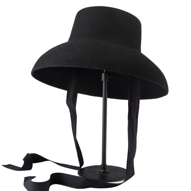 Retro Style Pure Wool Hat Wide - đánh giá và giá Fedora Hat Wool