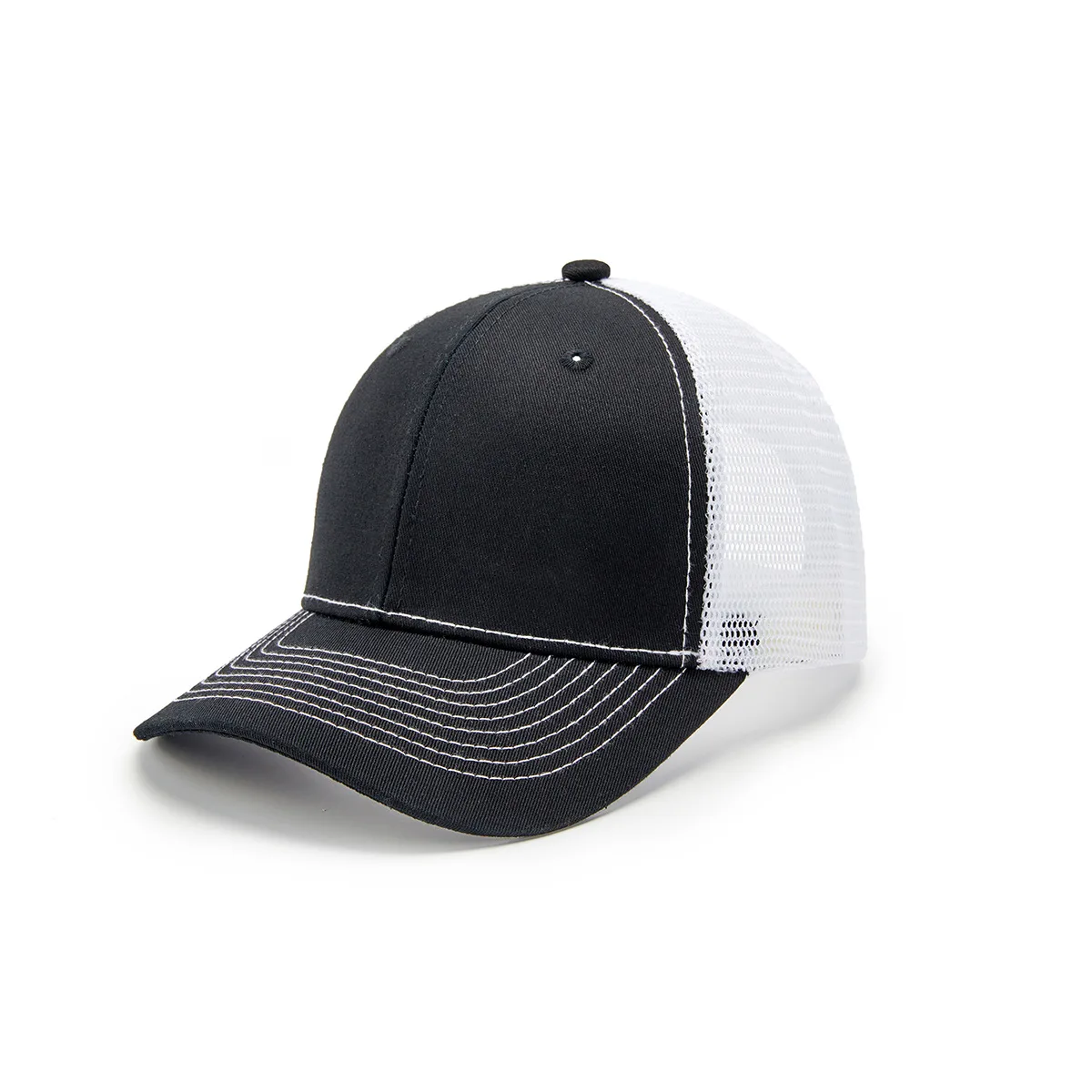Summer Mesh Fixed Curved Brim  - đánh giá và giá Trucker Cap Mesh