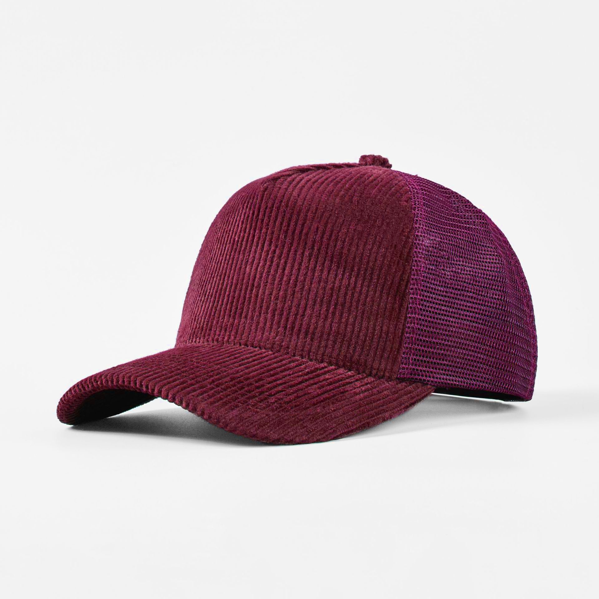 Corduroy Mesh Sport Cap Custom - đánh giá và giá Corduroy Cap 5 Panel