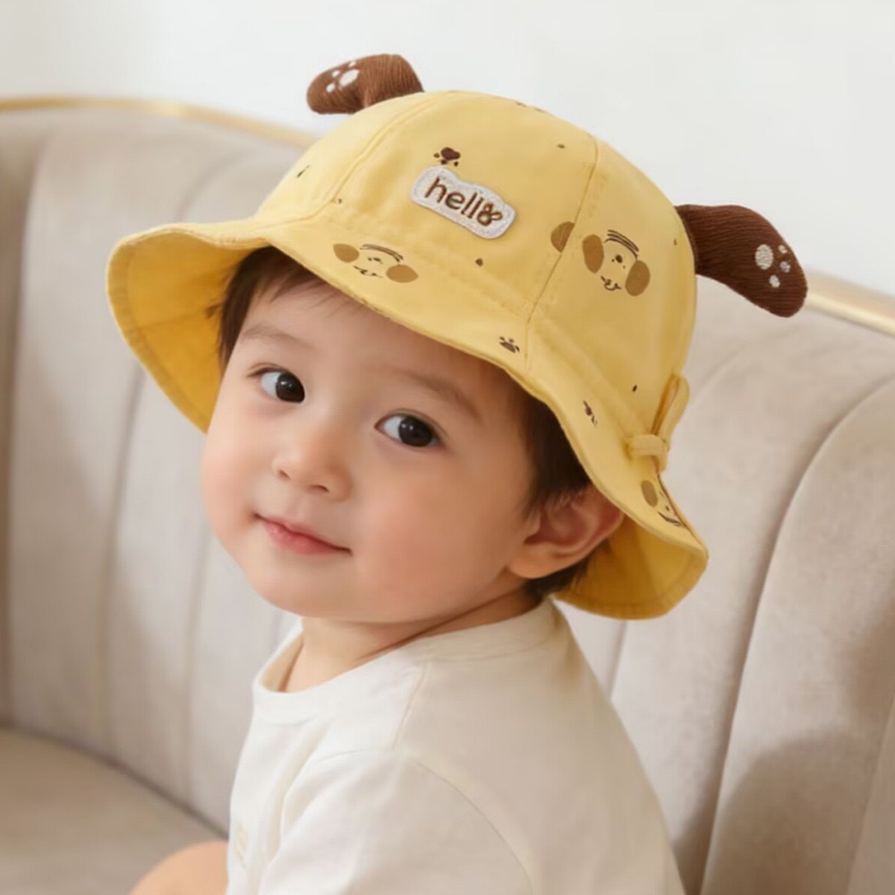 Baby Fishing Cap Spring Autumn - đánh giá và giá Bucket Hat Cotton