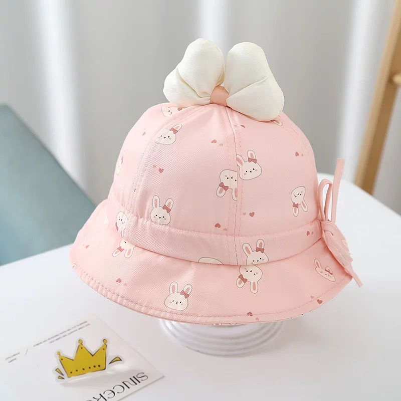 Spring 2026 New Cartoon Bear R - đánh giá và giá Bucket Hat Cotton
