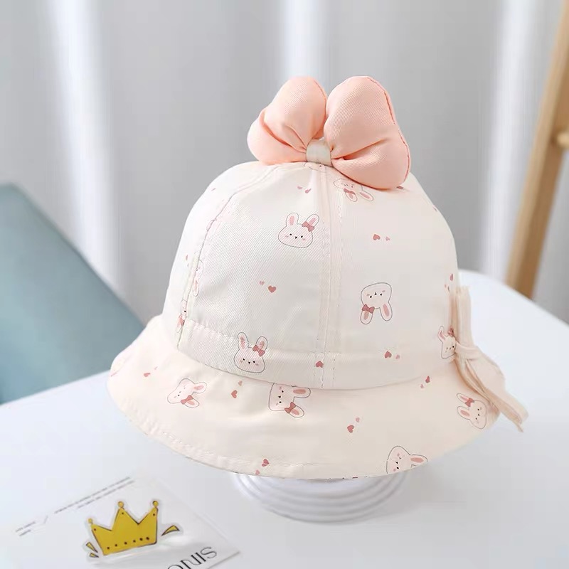 Spring 2026 New Cartoon Bear R - đánh giá và giá Bucket Hat Cotton