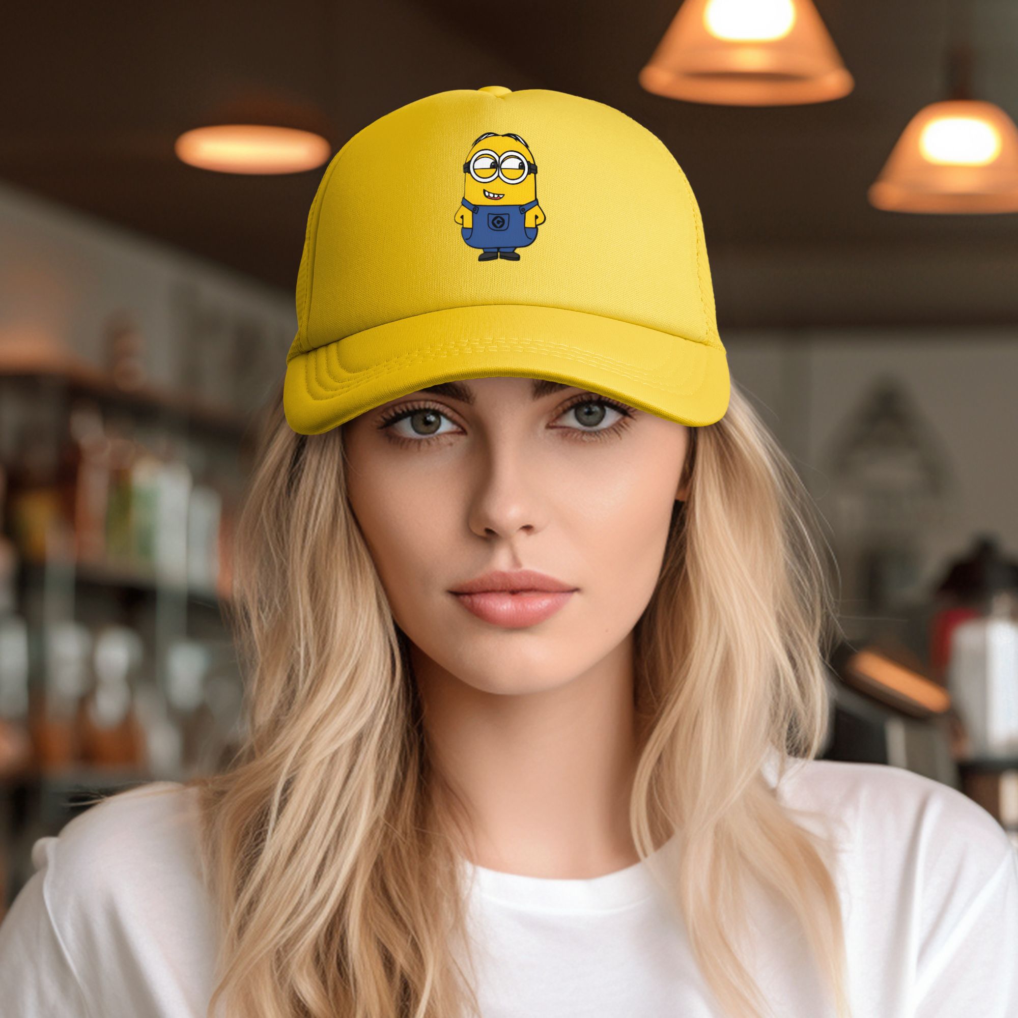 Cooling Breathable Minions Cha - đánh giá và giá Trucker Cap Mesh