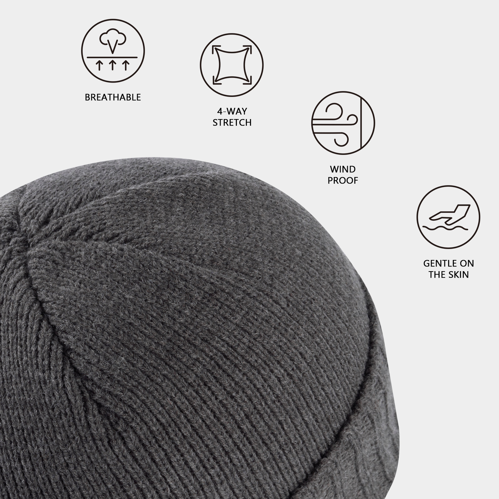 BASSDASH Winter Beanie Hats wi - đánh giá và giá Beanie Cuffed Knit