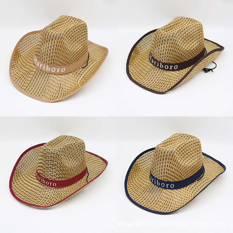 Men Retro Western Cowboy Summe - đánh giá và giá Cowboy Hat Straw