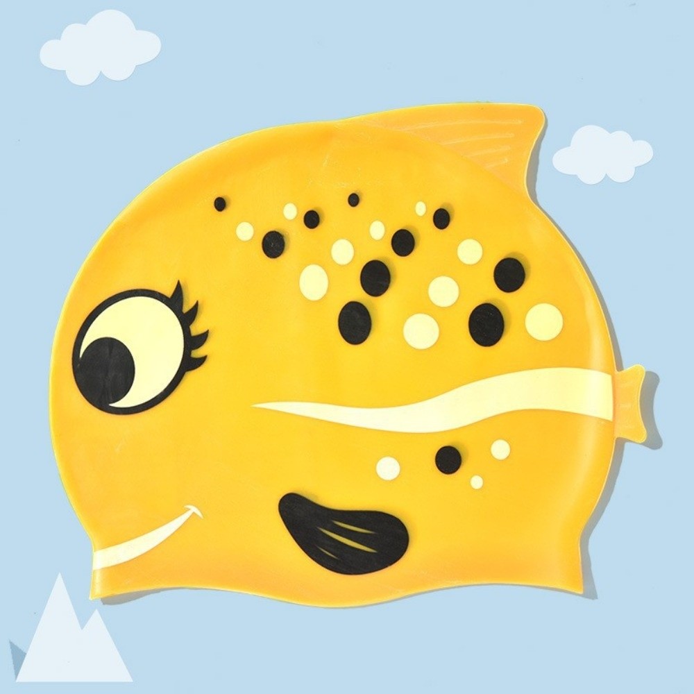 Cute Elastic Children's Swimmi - đánh giá và giá Swim Hat Silicone