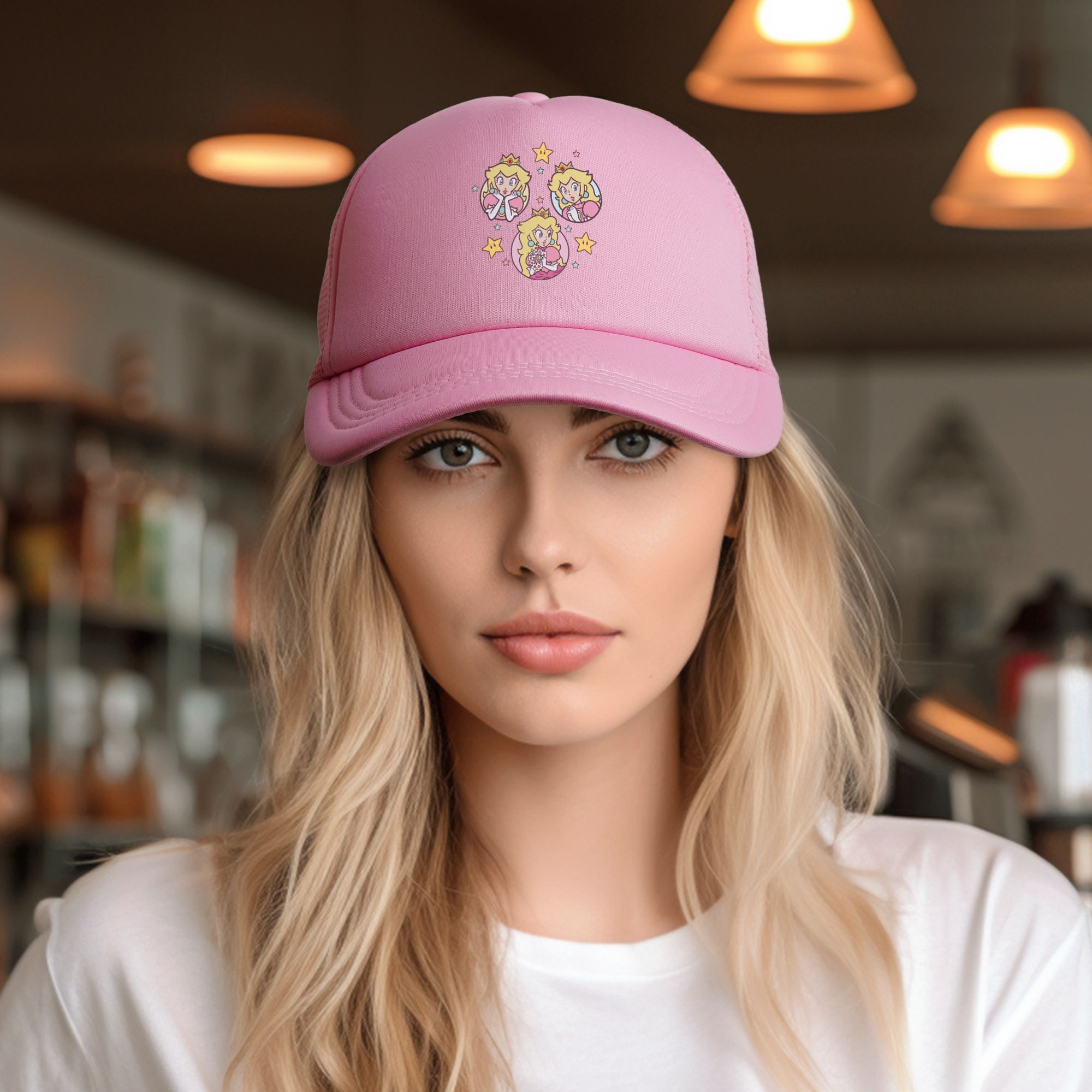 Summer Cooling Marioes charact - đánh giá và giá Trucker Cap Mesh