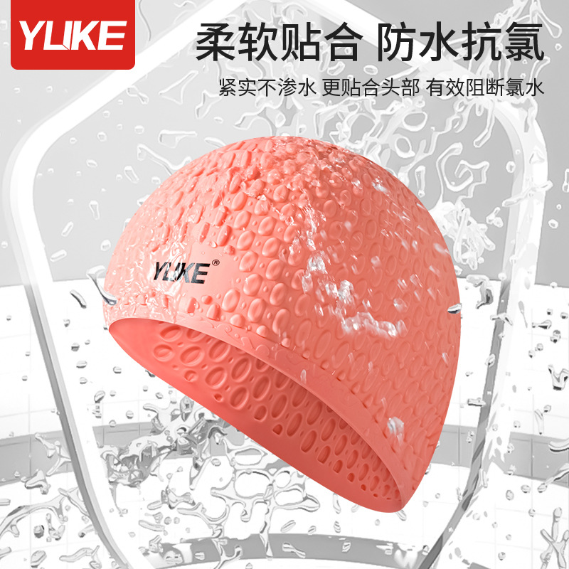 3D Ergonomic Design Ear Pocket - đánh giá và giá Swim Hat Silicone