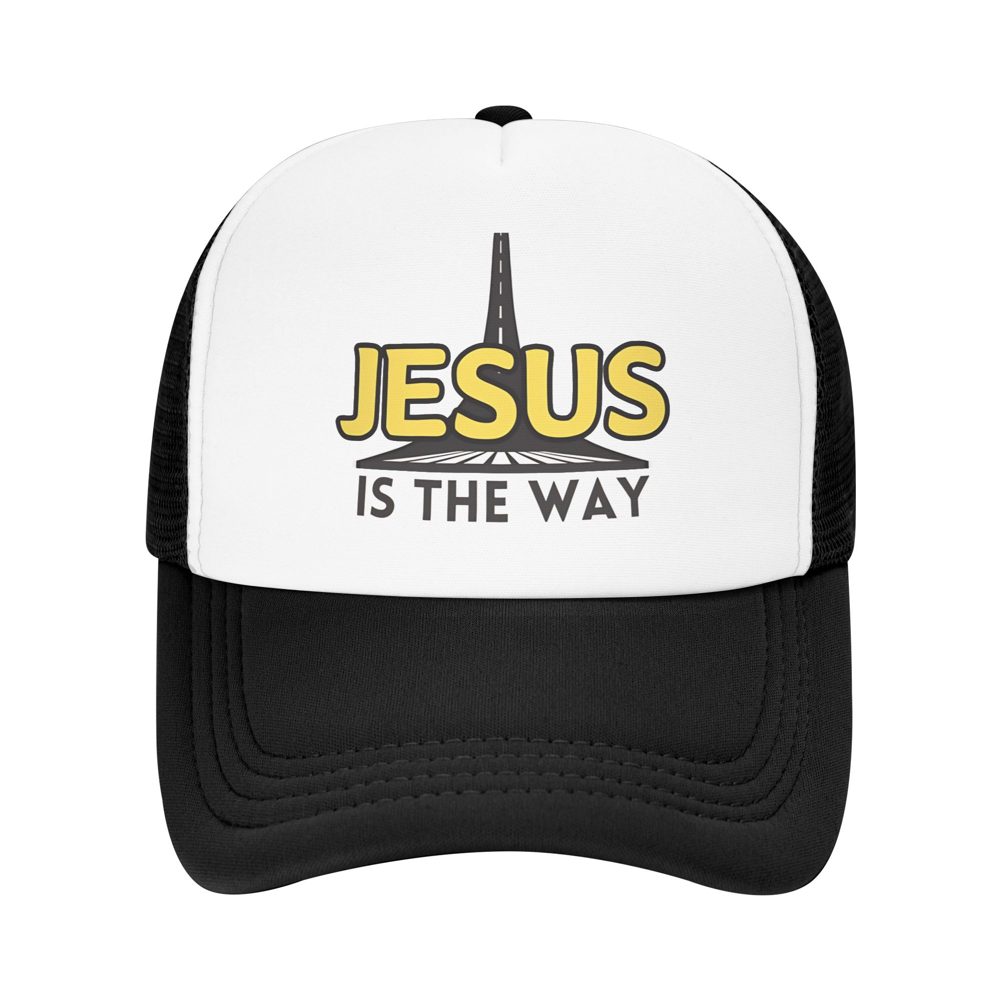 Unisex Jesus is the way   Bibl - đánh giá và giá Trucker Cap Mesh