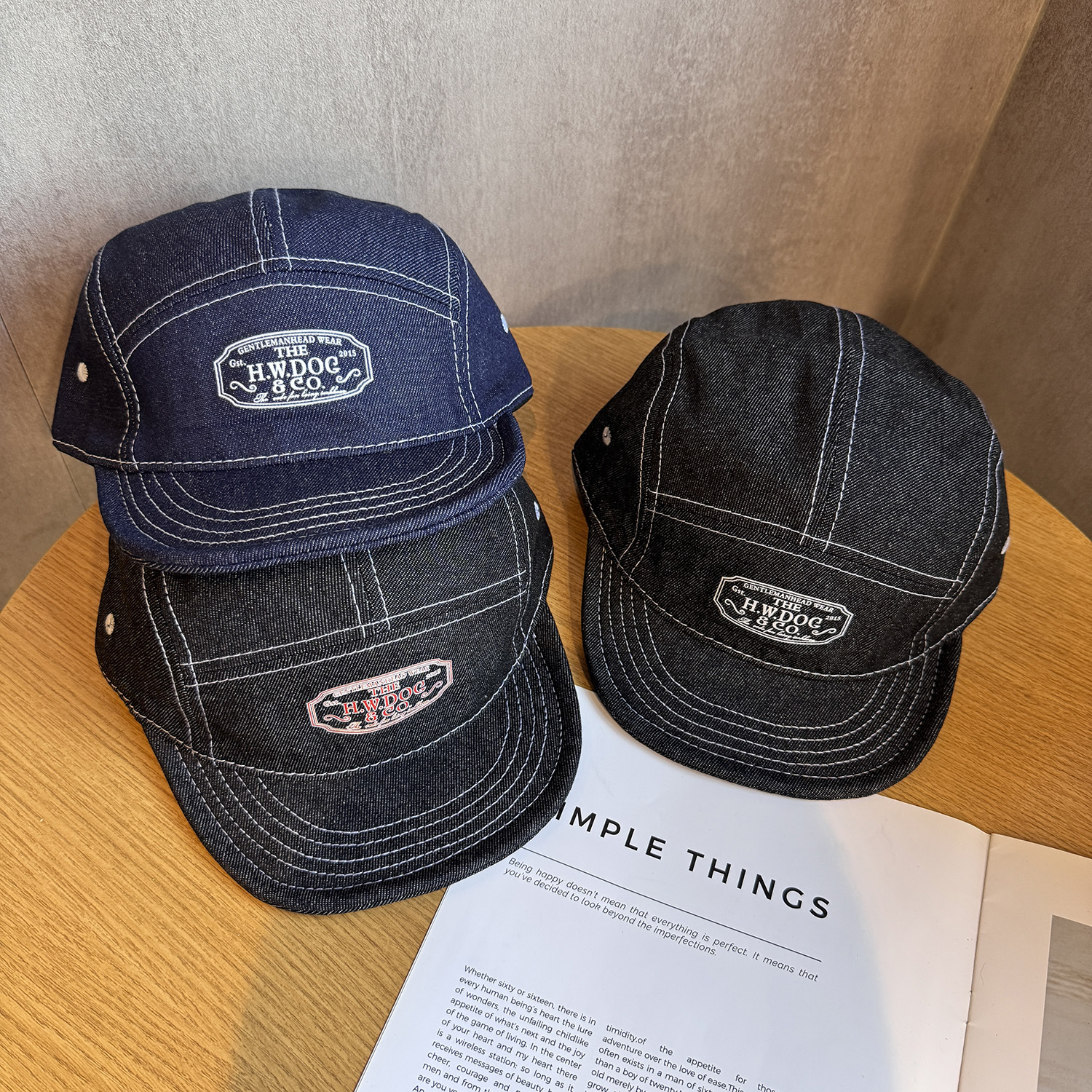 5 Panel Baseball Cap Denim Cot - đánh giá và giá Corduroy Cap 5 Panel