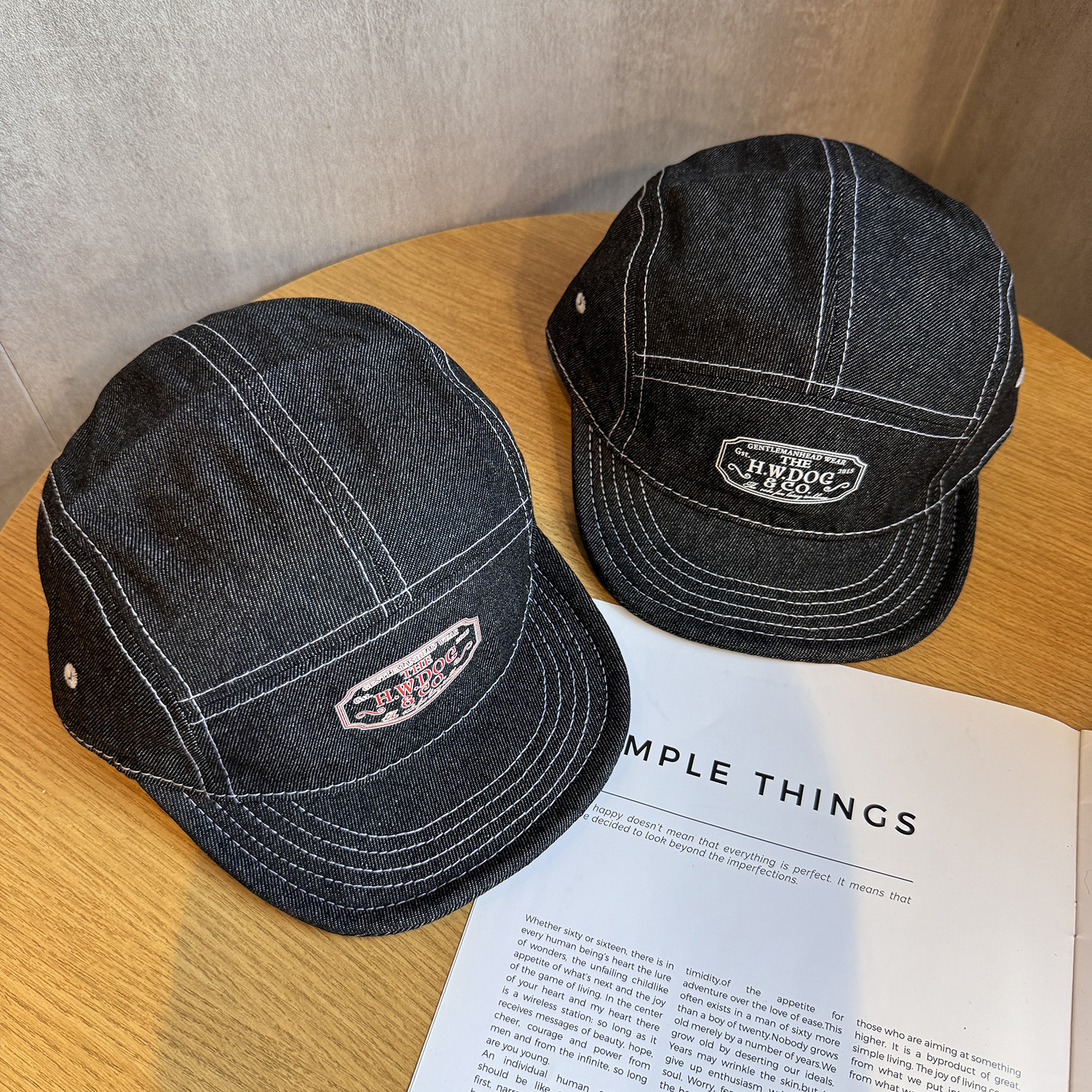 5 Panel Baseball Cap Denim Cot - đánh giá và giá Corduroy Cap 5 Panel