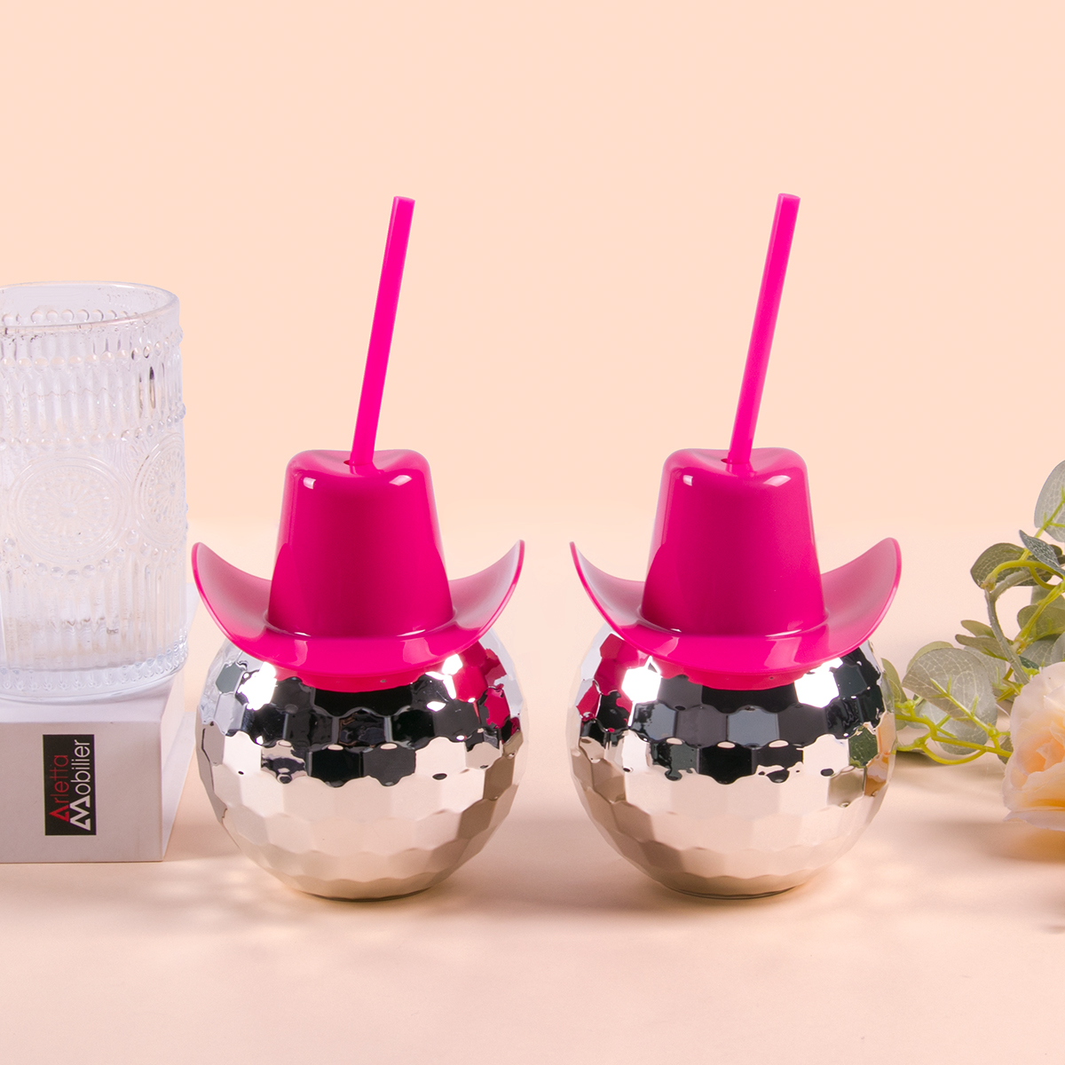 Disco Ball Cups Cowboy hat Dis - đánh giá và giá Cowboy Hat Straw