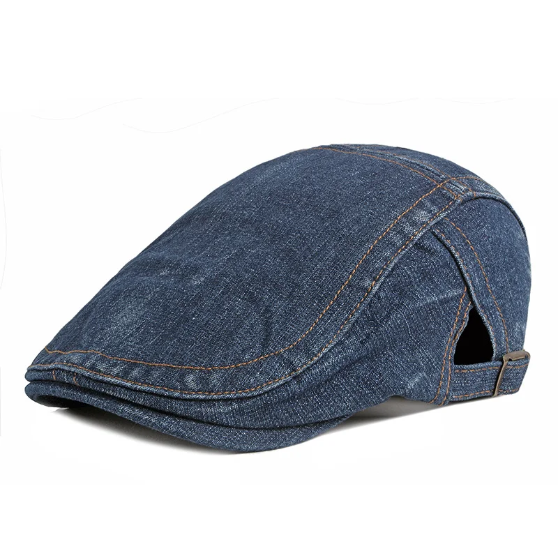 Denim Newsboy Hats Adjustable  - đánh giá và giá Newsboy Cap Ivy