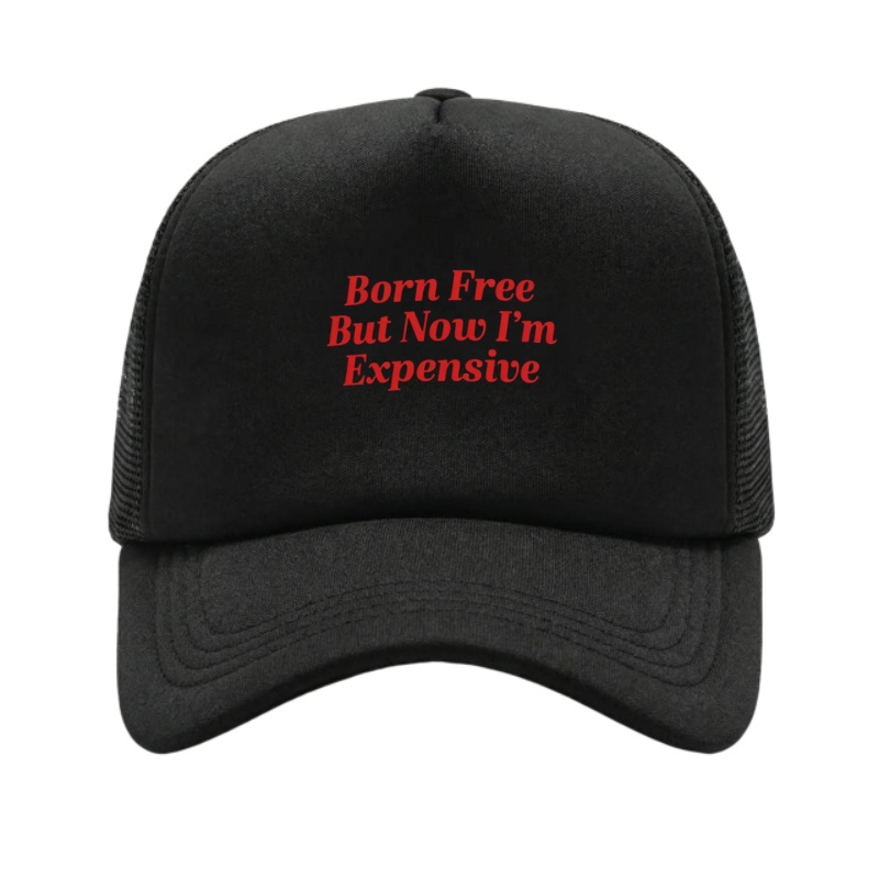 BORN FREE EXPENSIVE Printed Ad - đánh giá và giá Golf Cap Dad