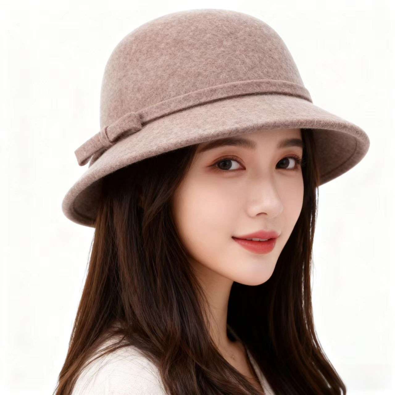 100% Real Wool Women Hats Autu - đánh giá và giá Fedora Hat Wool