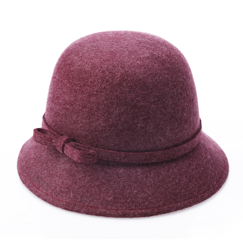 100% Real Wool Women Hats Autu - đánh giá và giá Fedora Hat Wool