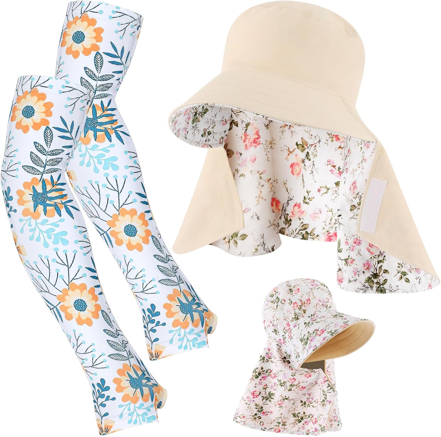2 Pcs Floral Garden Hat for Wo - đánh giá và giá Sun Hat Wide Brim
