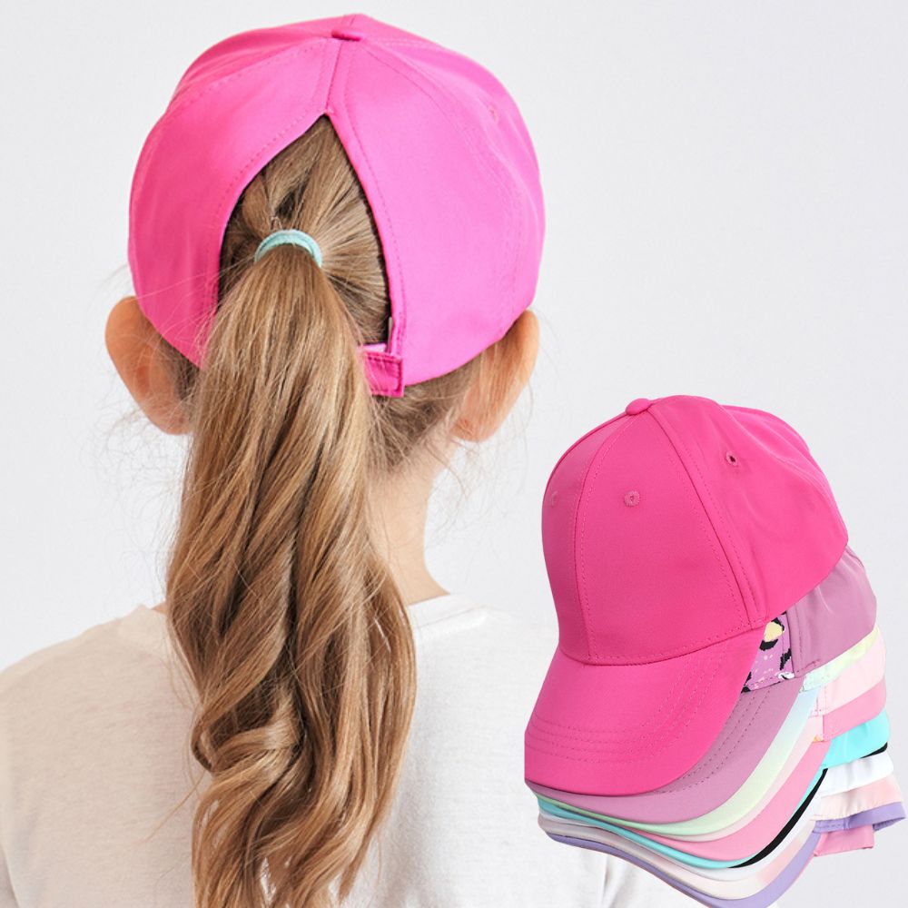 Hot High Ponytail Kids Hat Bas - đánh giá và giá Baseball Cap Structured