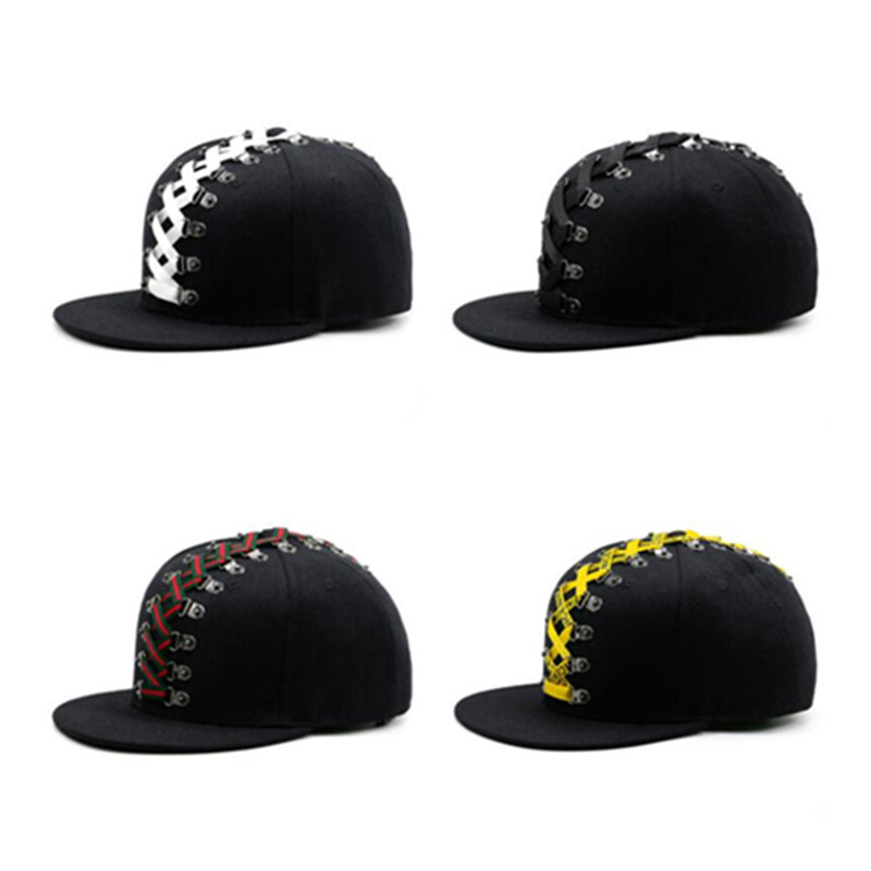 XdanqinX Novelty Punk Style Hi - đánh giá và giá Snapback Hat Flat