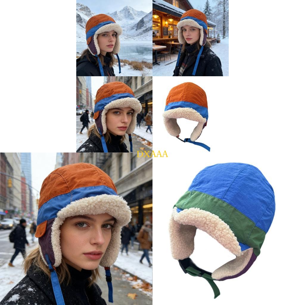 DXAA Warm Ear Flap Hat with Co - đánh giá và giá Trapper Hat Ear Flap