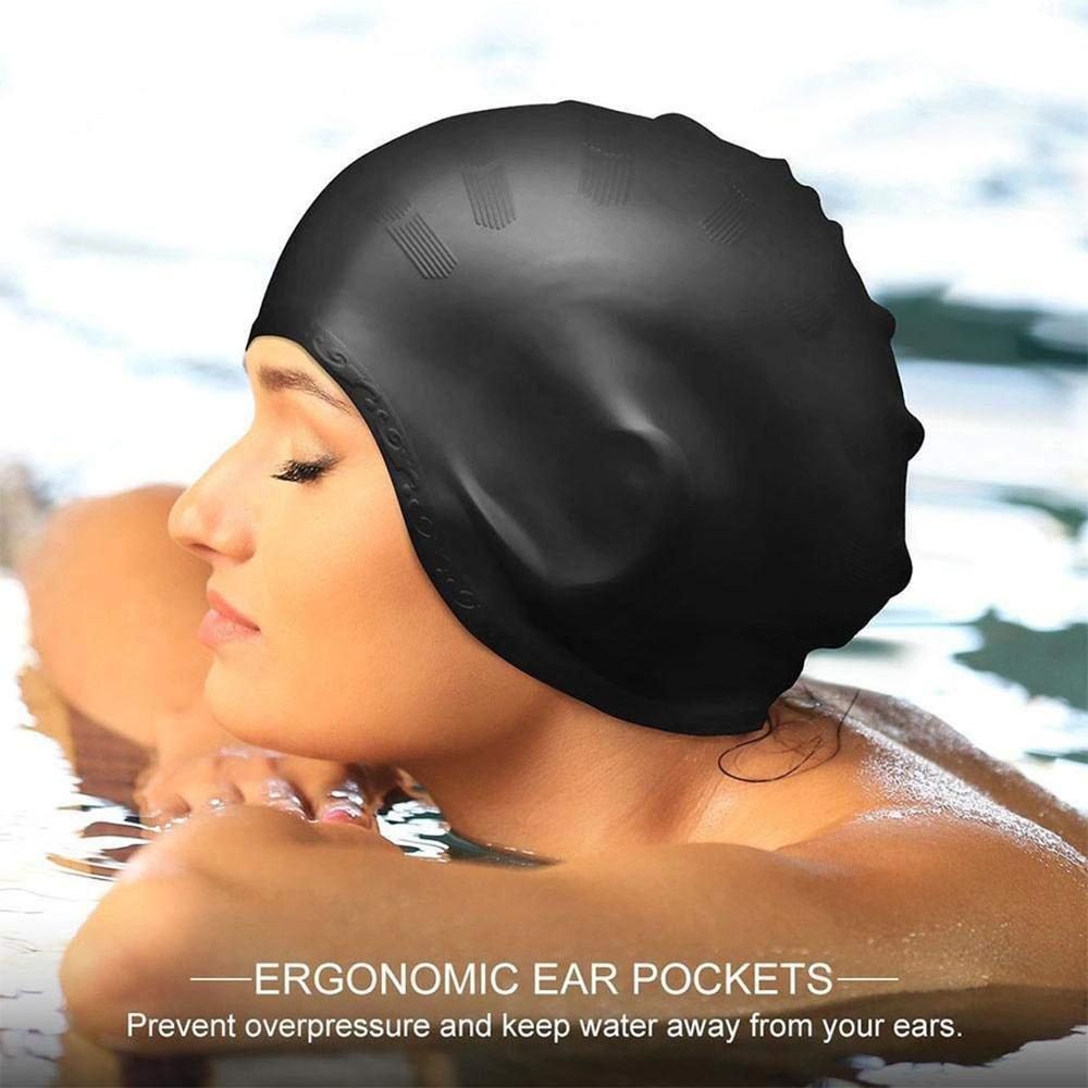 Adults High Elastic Swimming C - đánh giá và giá Swim Hat Silicone