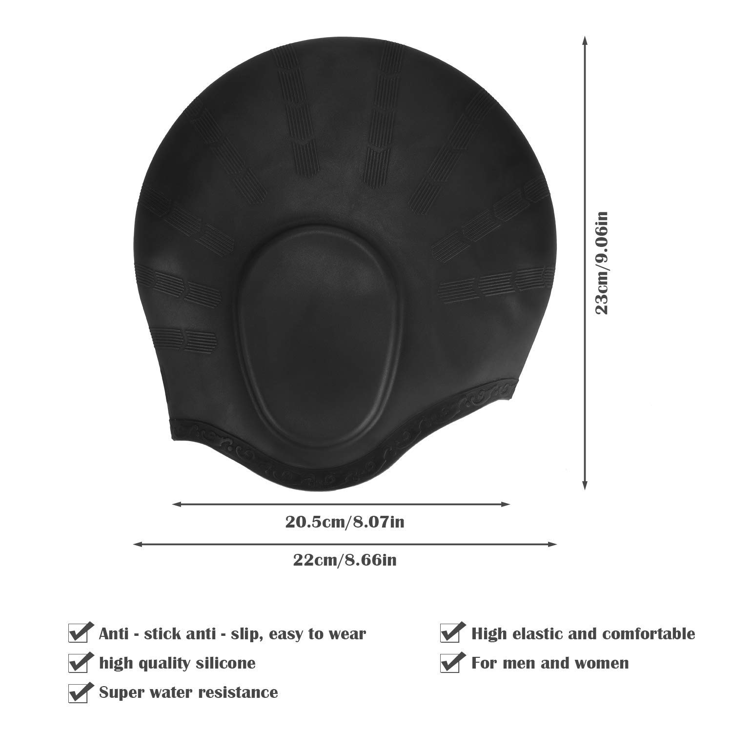 Adults High Elastic Swimming C - đánh giá và giá Swim Hat Silicone