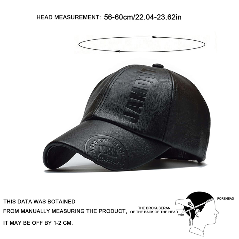Unisex 1985 Imprinting Leather - đánh giá và giá Baseball Cap Structured