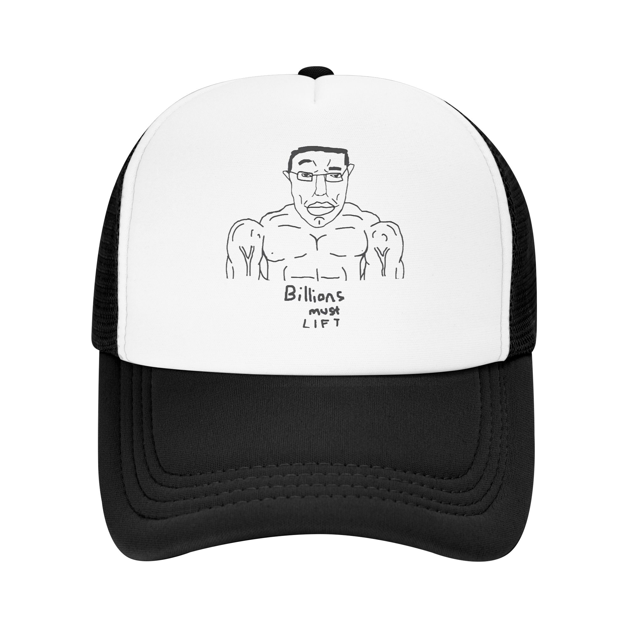 Unisex Wojak Chudjak Billions  - đánh giá và giá Trucker Cap Mesh