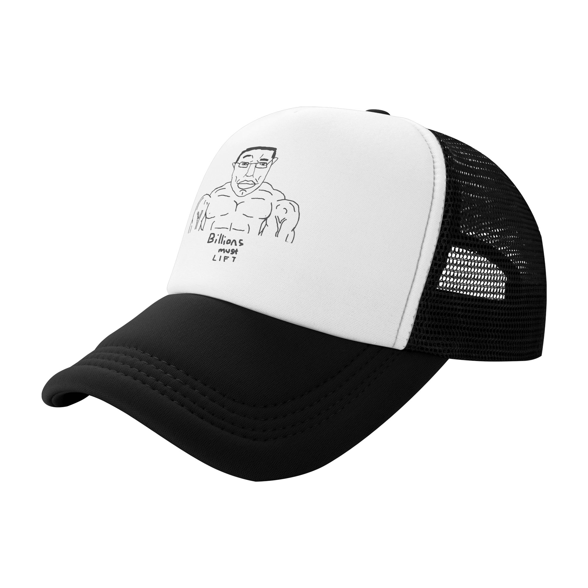 Unisex Wojak Chudjak Billions  - đánh giá và giá Trucker Cap Mesh