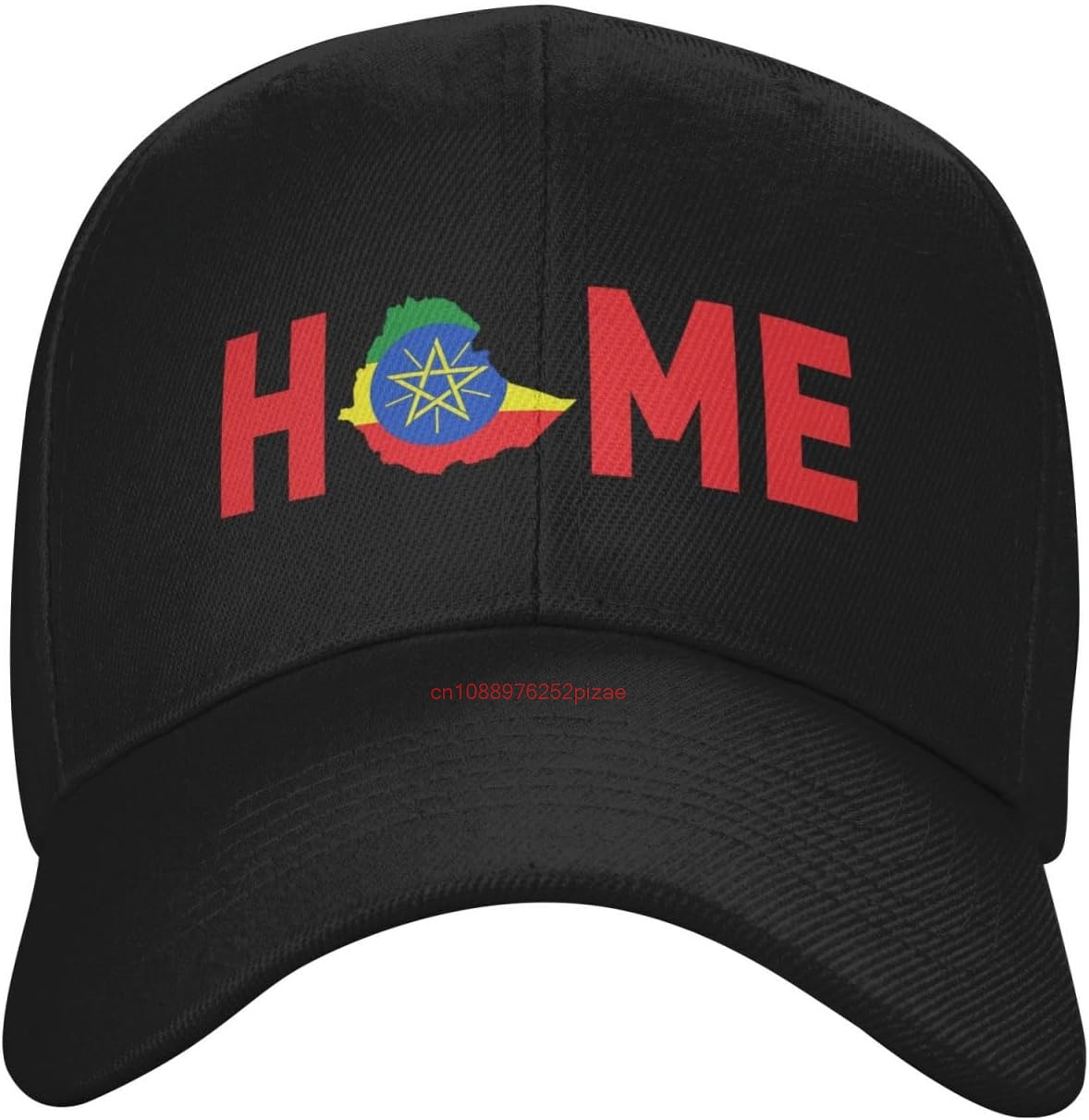 Ethiopia Map is Home Ethiopian - đánh giá và giá Golf Cap Dad