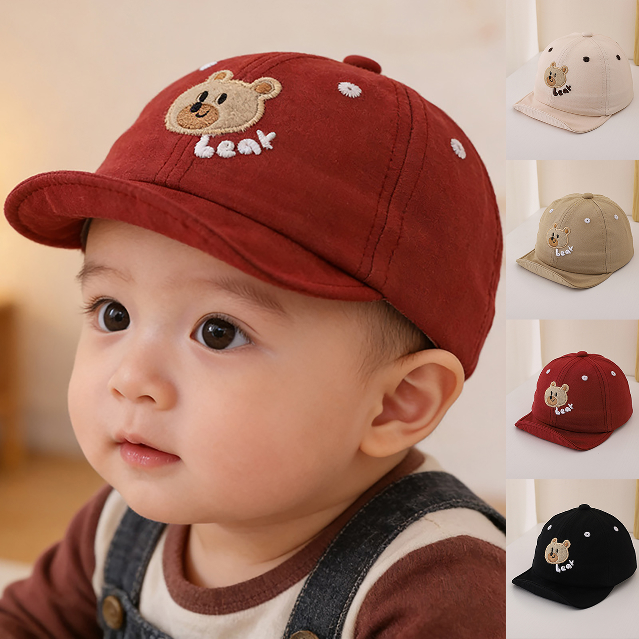Cute Baby Peaked Hat Soft Brim - đánh giá và giá Visor Sun Hat