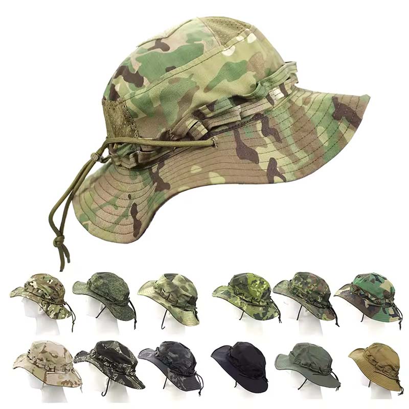 Camouflage Tactical Cap Boonie - đánh giá và giá Boonie Hat Tactical