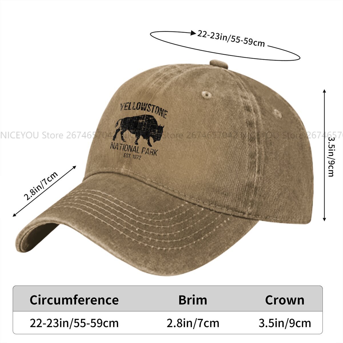 Washed Men's Baseball Cap Buff - đánh giá và giá Golf Cap Dad
