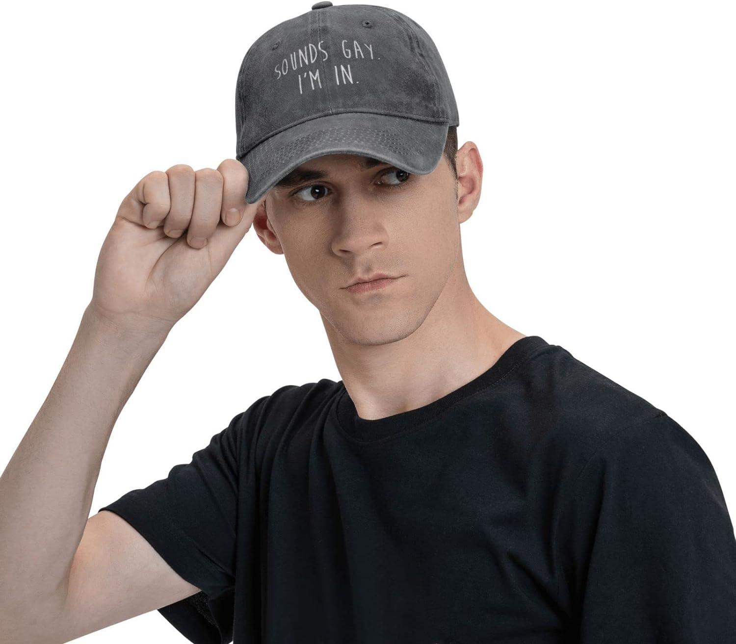 Hat Funny Gay Sounds Gay I'm i - đánh giá và giá Golf Cap Dad