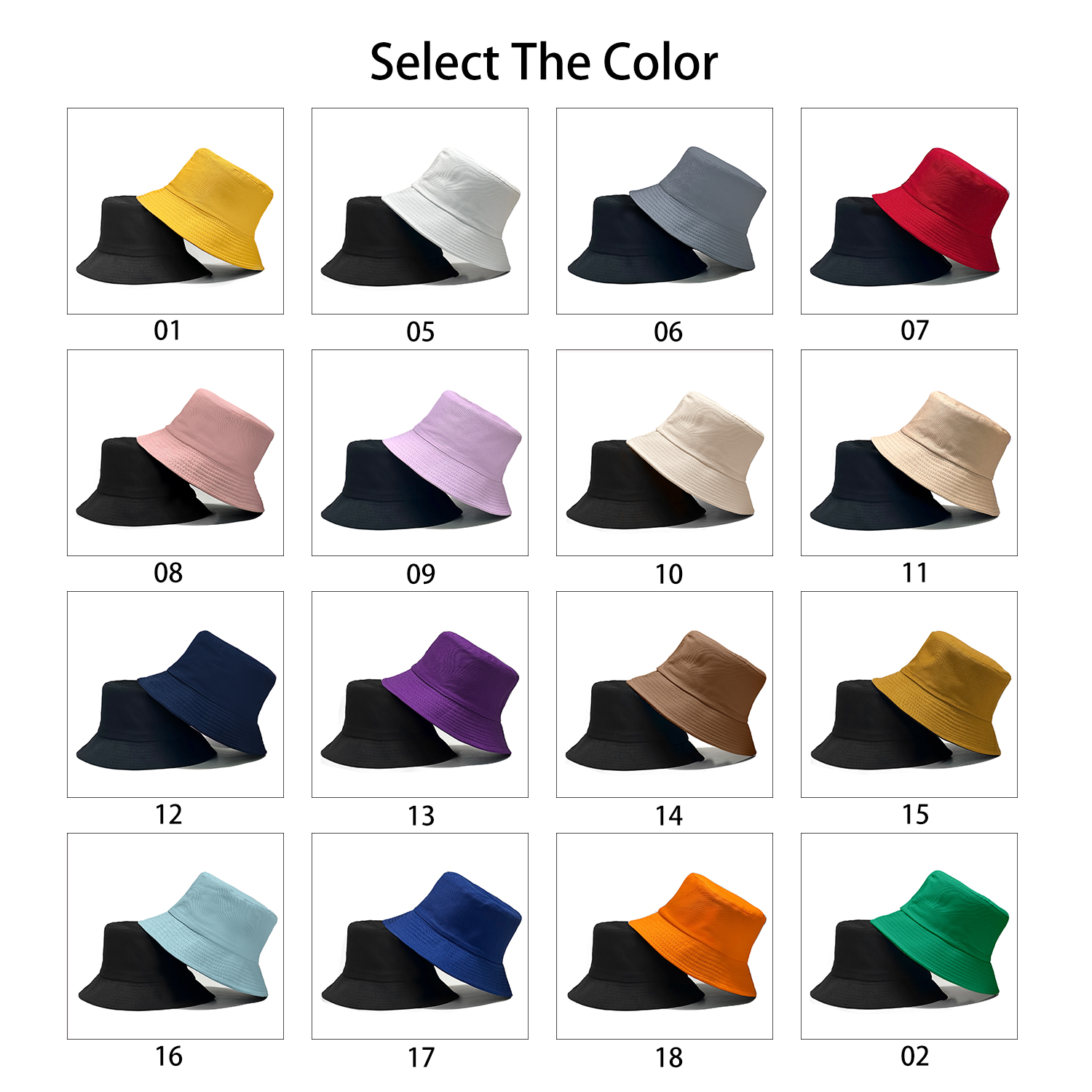 Custom Logo Double Side Fisher - đánh giá và giá Bucket Hat Cotton