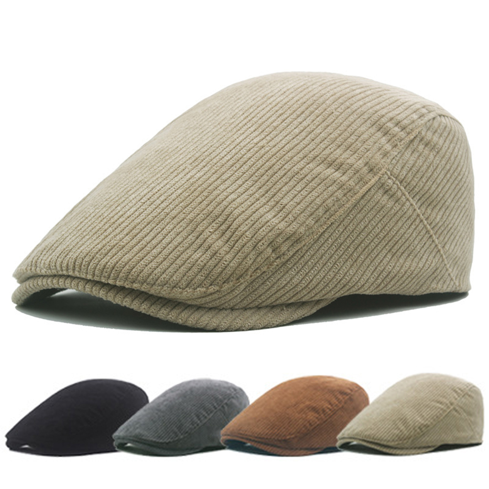 New Beret Corduroy Ivy Cap Hat - đánh giá và giá Newsboy Cap Ivy
