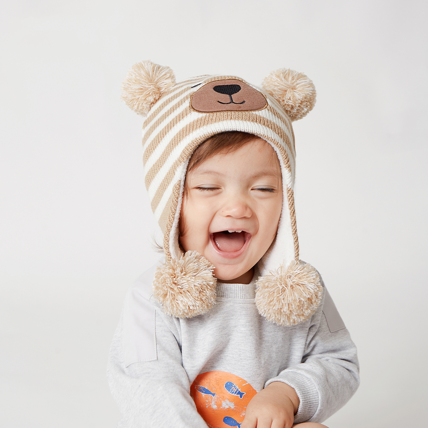 Baby Winter Warm Trapper Hat 0 - đánh giá và giá Trapper Hat Ear Flap