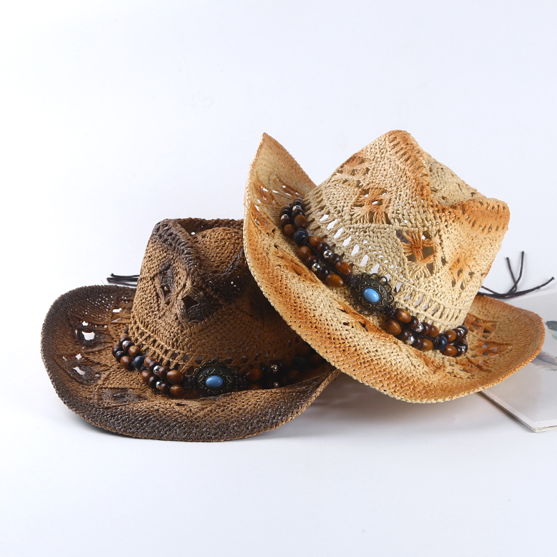 Spring and summer Spanish retr - đánh giá và giá Cowboy Hat Straw