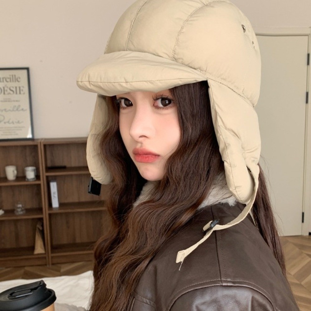Solid Color Padded Bomber Hats - đánh giá và giá Trapper Hat Ear Flap