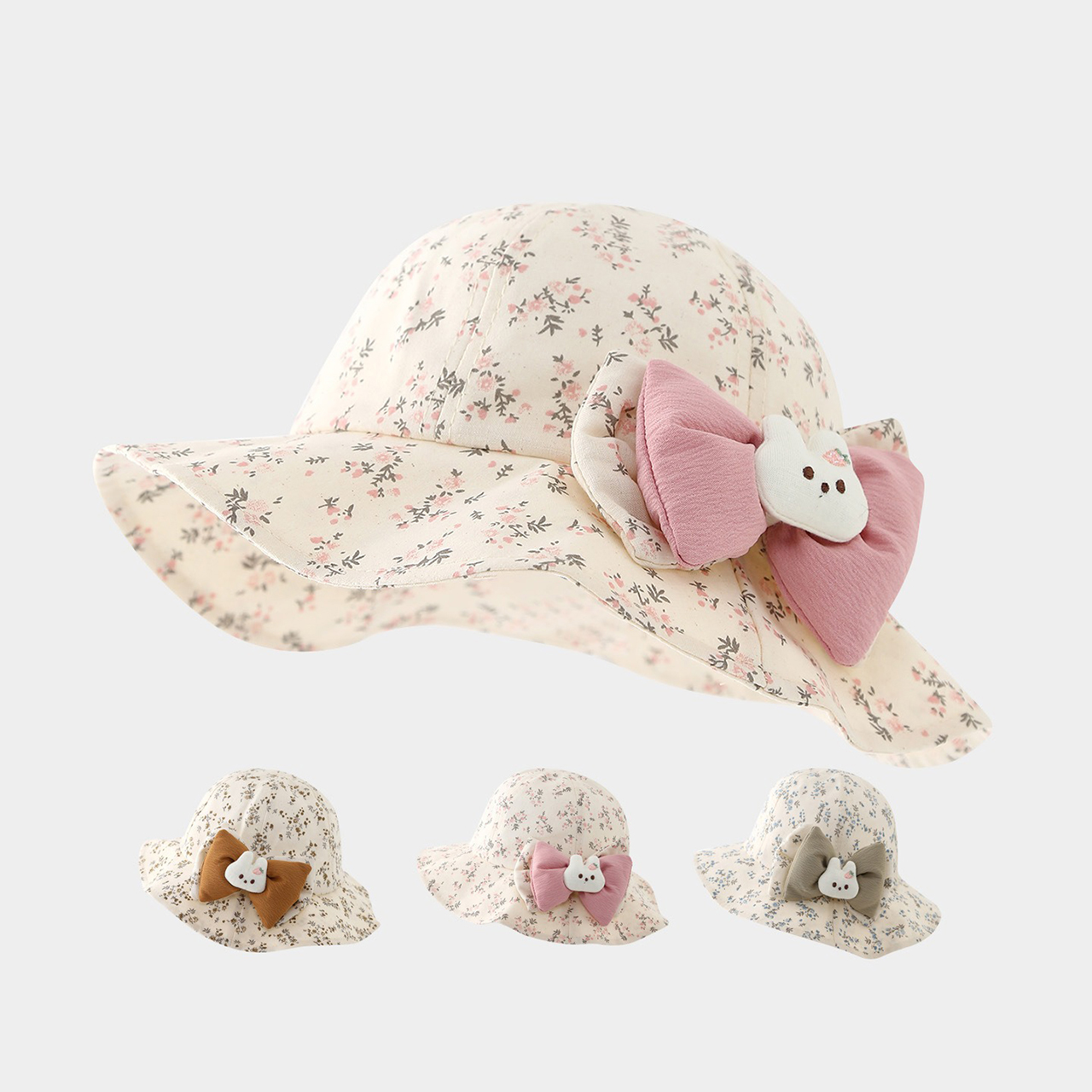 Baby Ruffle Brim Basin Cap Spr - đánh giá và giá Bucket Hat Cotton