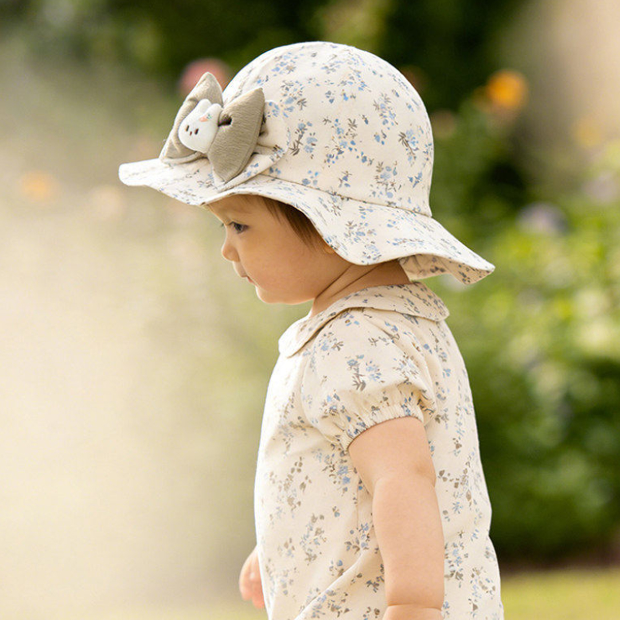 Baby Ruffle Brim Basin Cap Spr - đánh giá và giá Bucket Hat Cotton