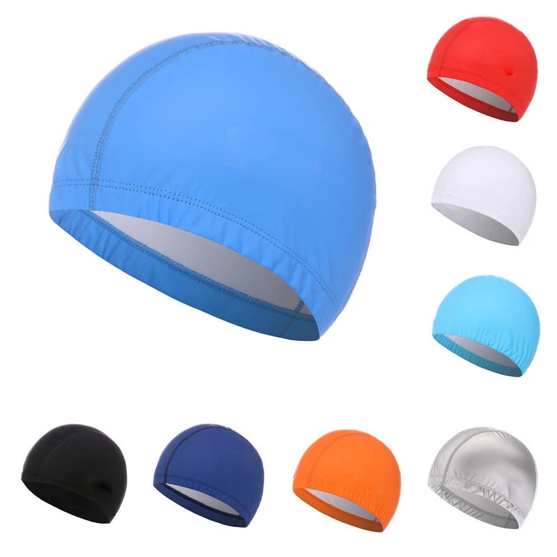 PU Coated Swimming Cap Unisex  - đánh giá và giá Swim Hat Silicone