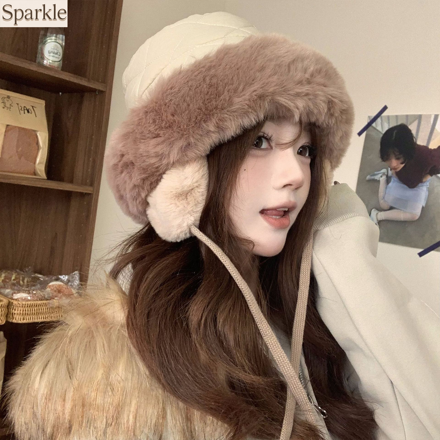 Women's Winter Quilted Faux Fu - đánh giá và giá Trapper Hat Ear Flap