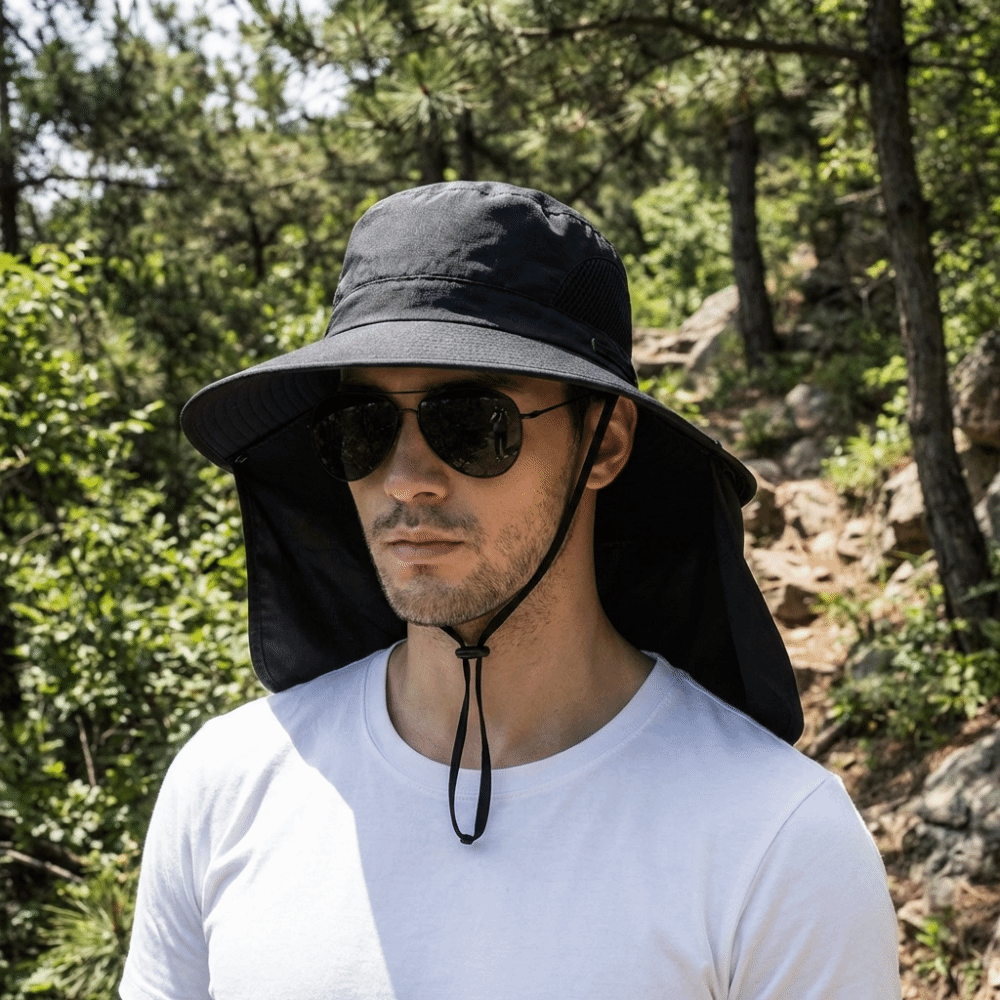 Removable Cloth Men Sun Hat Bi - đánh giá và giá Bucket Hat Cotton