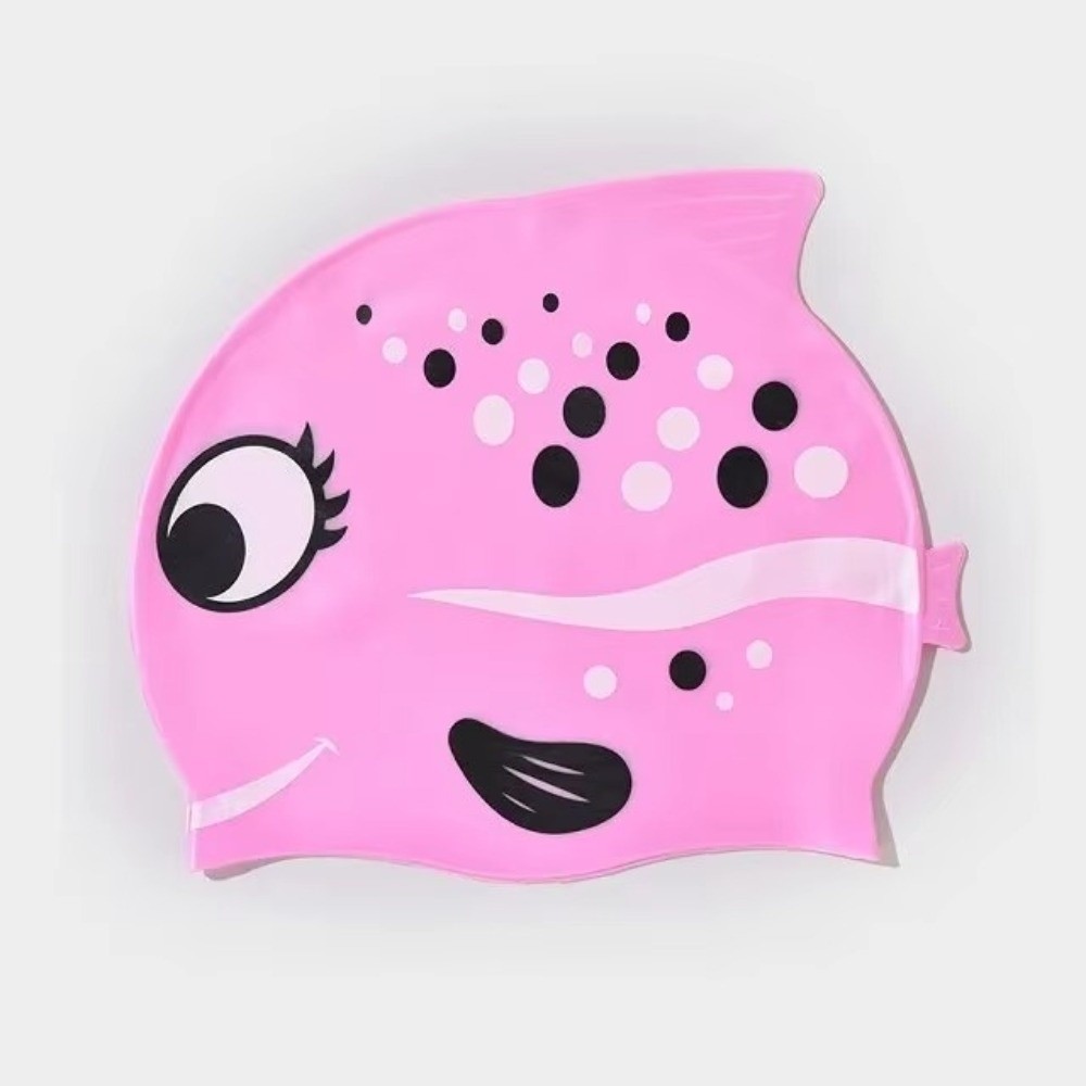Cute Elastic Children's Swimmi - đánh giá và giá Swim Hat Silicone