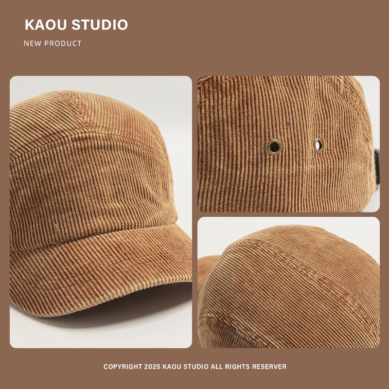 Vintage Corduroy Baseball Cap  - đánh giá và giá Corduroy Cap 5 Panel