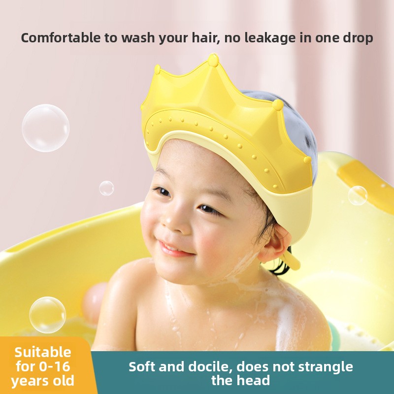 Kids Waterproof Shower Cap Bab - đánh giá và giá Swim Hat Silicone