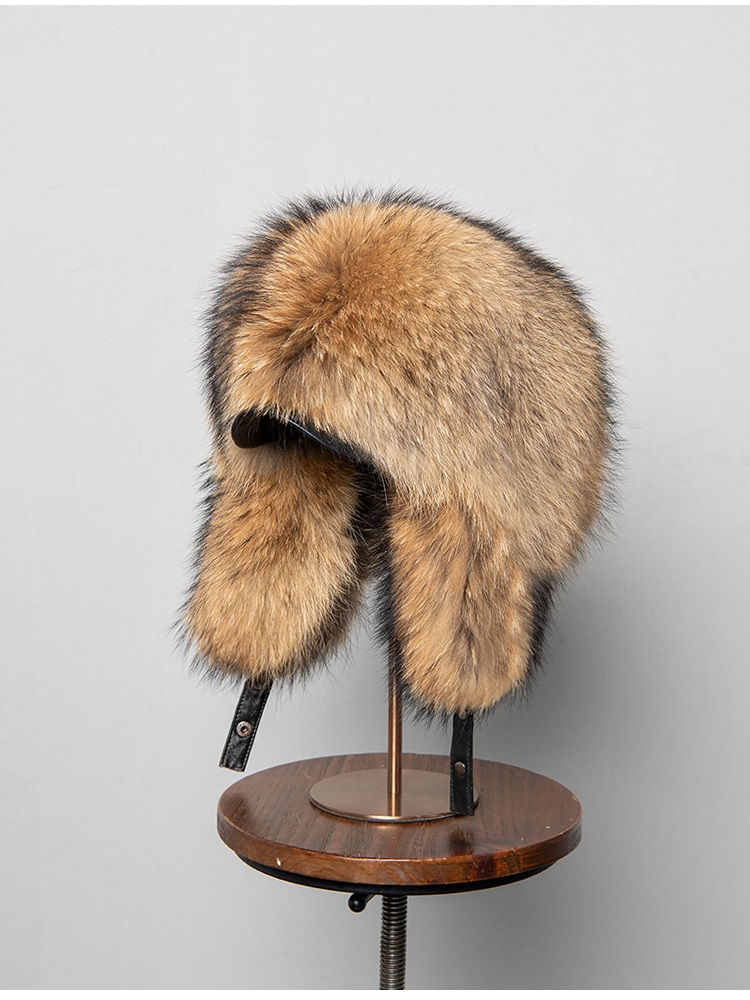 100% Real Fox Fur Hats Women's - đánh giá và giá Trapper Hat Ear Flap