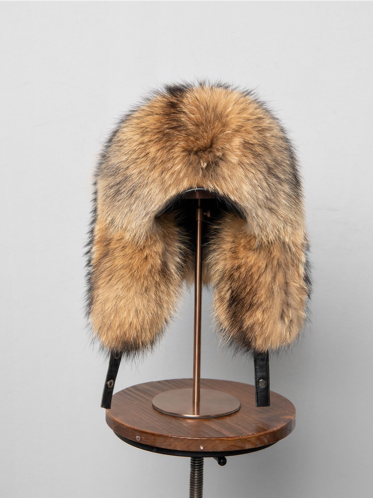 100% Real Fox Fur Hats Women's - đánh giá và giá Trapper Hat Ear Flap